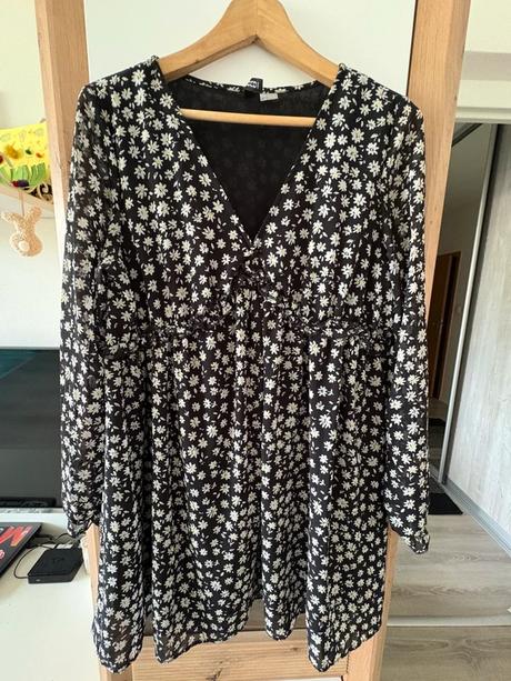 Kvetované šaty h&m, h&m,m