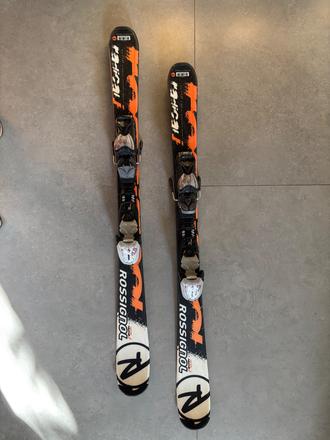 Lyže s lyžiarkami, rossignol,110-119 cm