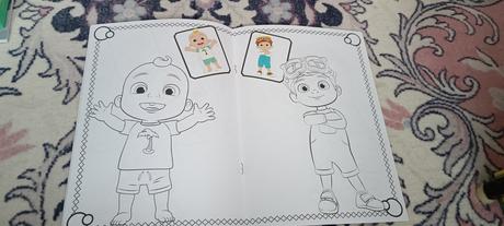 Omaľovánka cocomelon, 