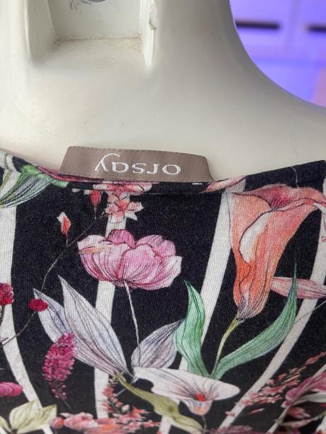 Orsay kvetinkové tricko, orsay,l