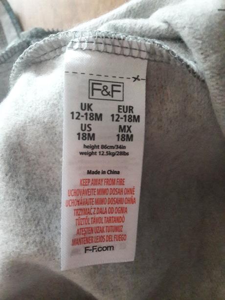 Teplakovy overal, f&f,86