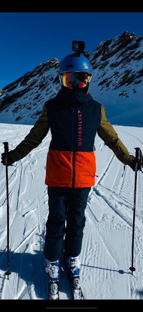 Lyžiarska súprava chlapčenská vek 14 r., quiksilver,164