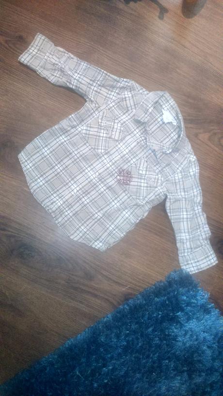 Košeľa raz oblečená , h&m,80