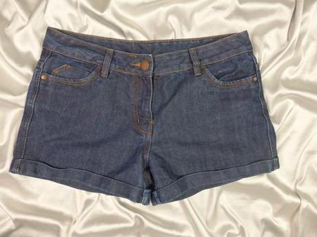 Kvalitné riflové kraťasy, george,38