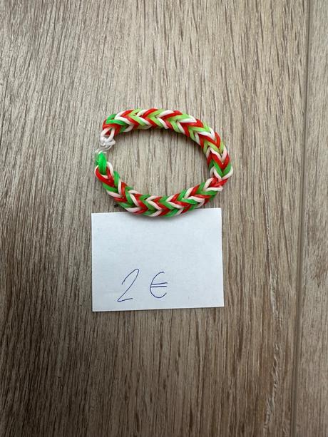 Náramok z gumičiek, 