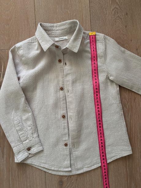 Ľanová košeľa safari reserved, veľ. 110, reserved,110