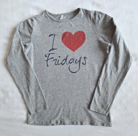 Tričko sivé so srdiečkom, idexe,128