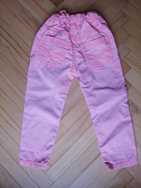 Neonové rifle 1,5 - 2 roky, denim co,92