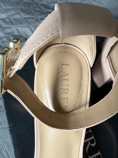 Kožené sandále ralph lauren, ralph lauren,38