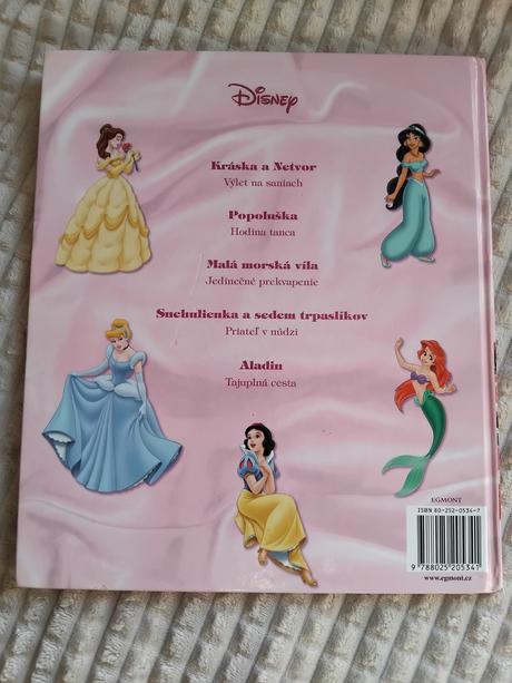 Päťminutove rozpravky pre princezné disney,