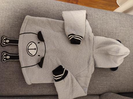 Zateplená bundička, mikinka na jeseň 12-18 mes, 74