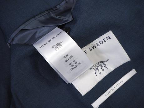 Luxusné vlnené sako tiger of sweden, 48