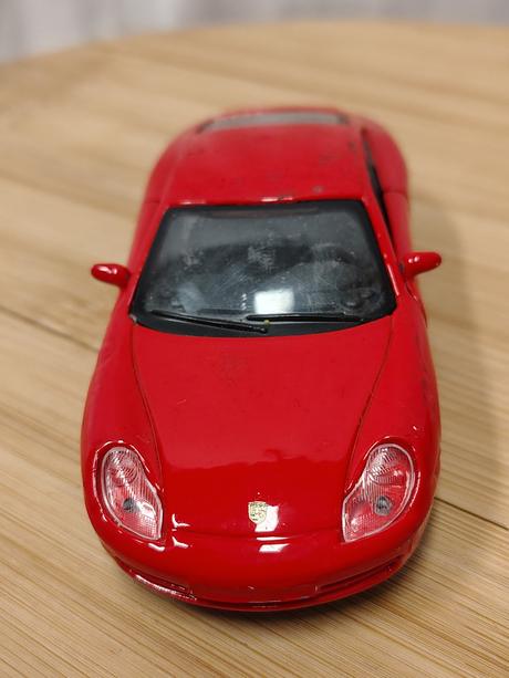 Zb vintage kovový model porsche 911 carrera maisto,