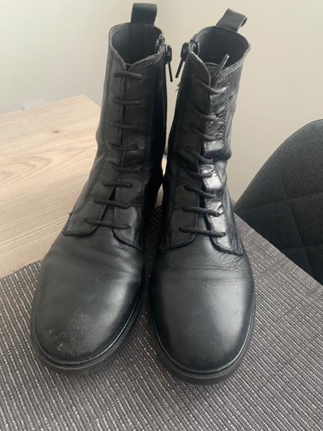 Kožené kotníkové čižmičky/ topánky zara, zara,36