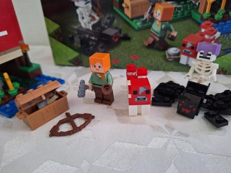 Lego 21179 minecraft hubový domček, 