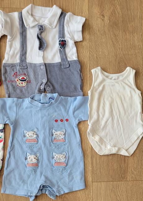 Balik oblečenia leto chlapec 0-3m 14ks, 50–62