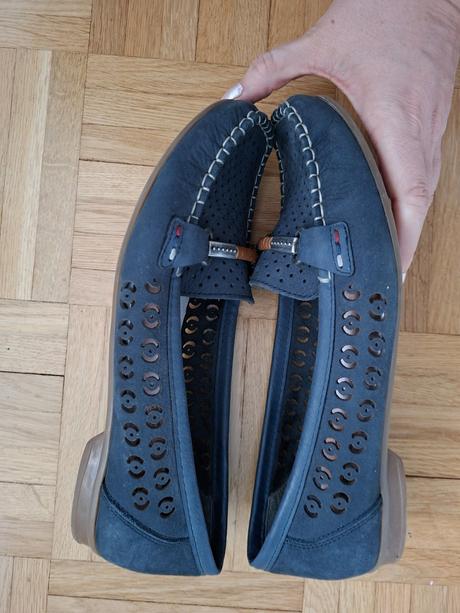 Kvalitné kožené rieker, rieker,39