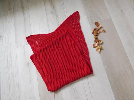 Tom tailor šál dámsky červený,, tom tailor