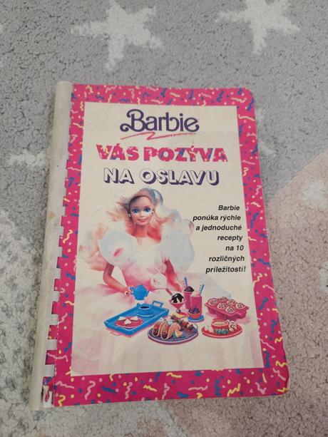 Barbie vás pozýva na oslavu-retro brožúra, 