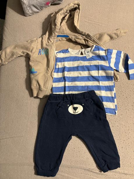 Teplaky, tricko, mikina, 68–80