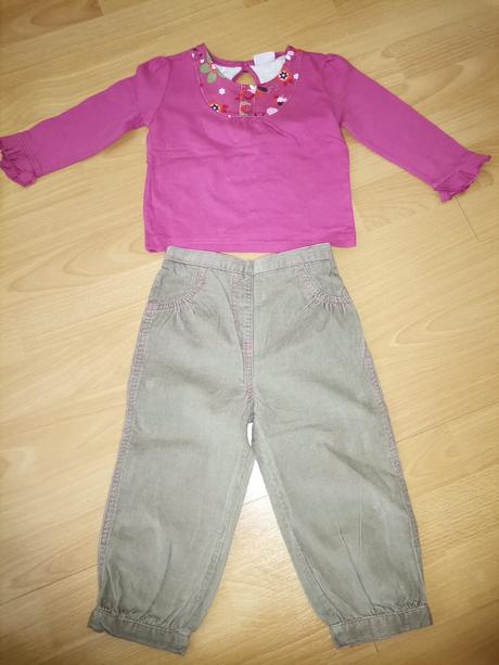 Dievčenský komplet na 12-18mes., cherokee,86