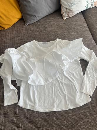 Crop top ľahučký pulovrik, zara, veľkosť s, zara,s