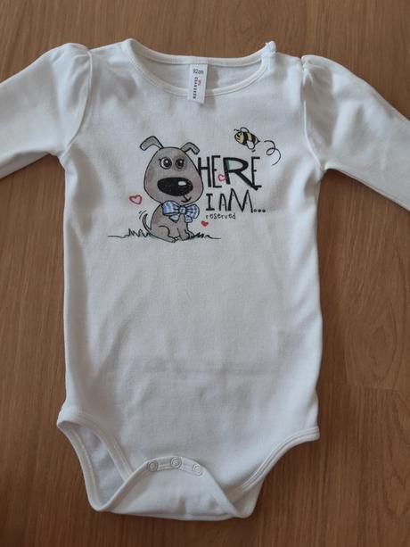 Bavlnené bodynko reserved, reserved,92