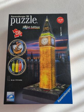 Puzzle night edition big ben, 