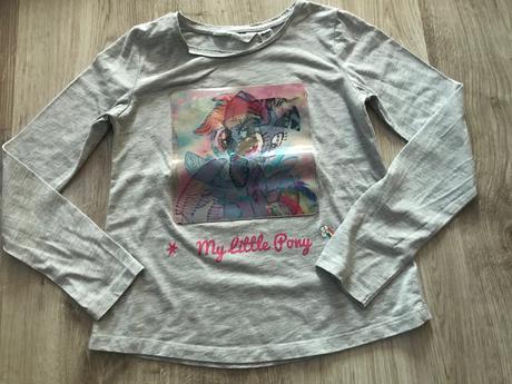 Tričko m.l.pony 8-10 rokov, h&m,134