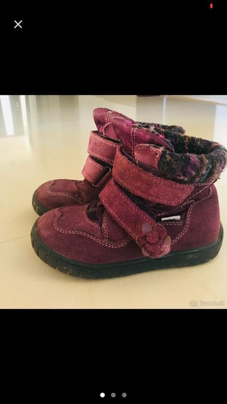 Teple goratexove topanky znacky lurchi c 26, lurchi,26