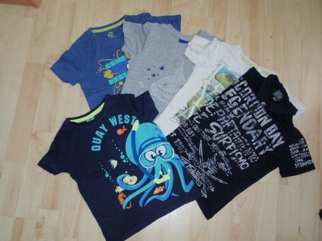 Tričká 5x - cena spolu, 98