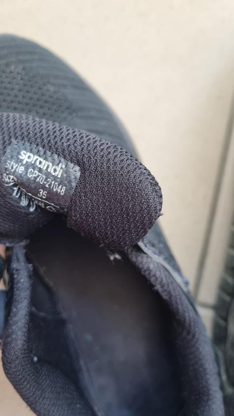 Čierne tenisky sprandi, sprandi,35
