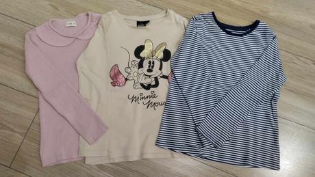 Dievčenské tričká s dlhým rukávom, 110