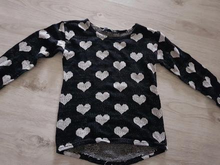 Srdiečkový sveter, xs