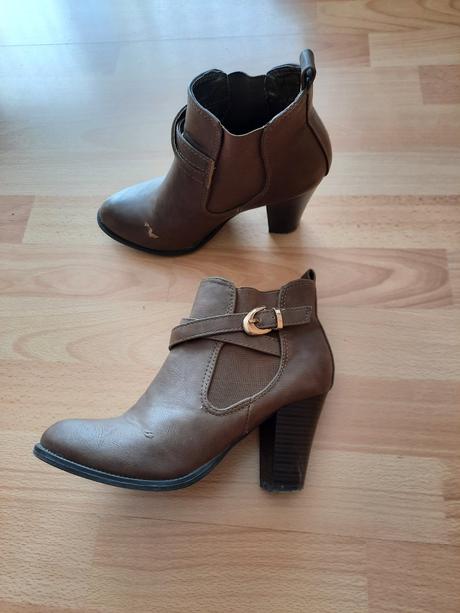Dámske kotníkové čižmy, clara barson,37