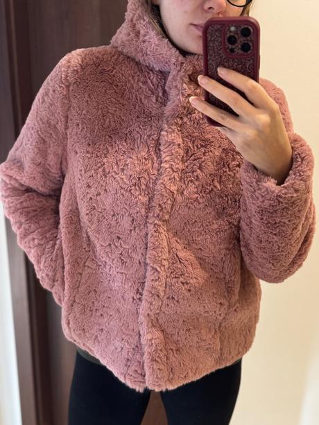 Dámsky kožúšok ružový, tally weijl,m