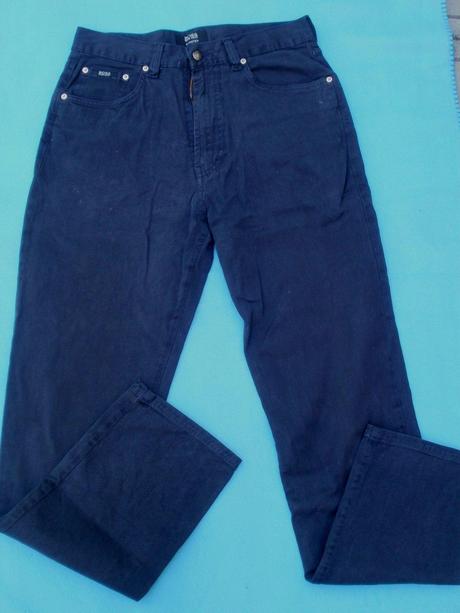 Čierne rifle hugo boss, hugo boss,s