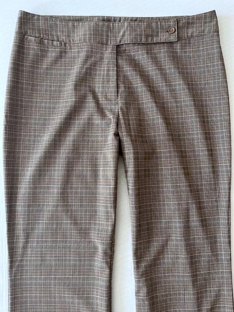 Amaranto káro nohavice uk16/eur 44, amaranto,44