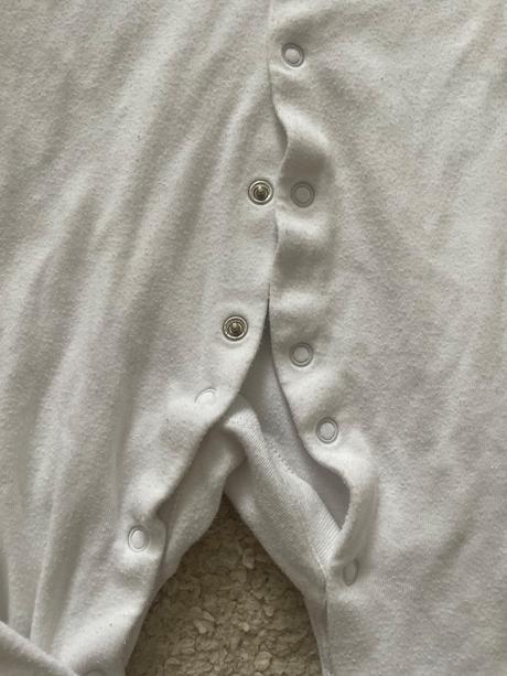 Biele pyzamko dupacky 92, f&f,92