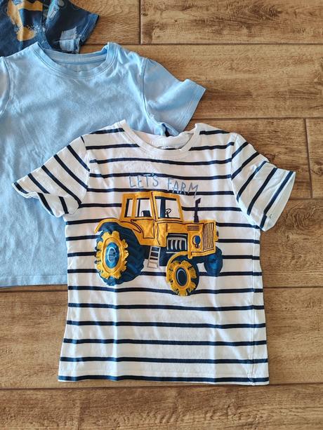 Tričko 3ks, c&a,122