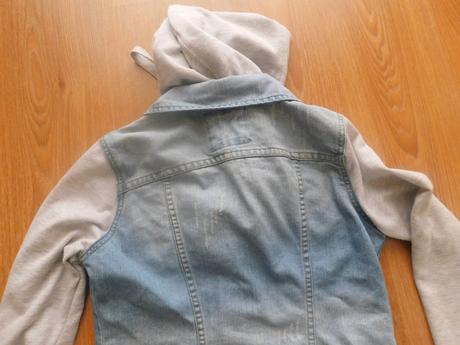 Riflová bunda, primark,38