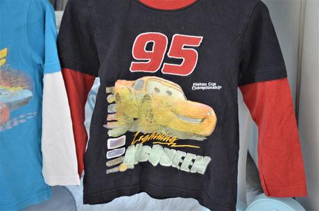 2x tričko mcqueen-104/110, 104