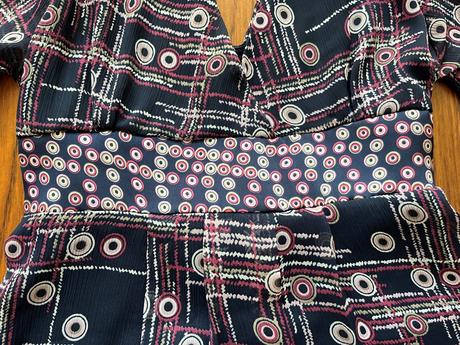 Vzorované šaty, veľ. s, s