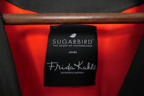 Sugarbird frida kahlo luxusne saty/kaftan,plast, sugarbird,m