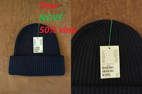 Zimné čiapky, súprava šál + čiapka, h&m