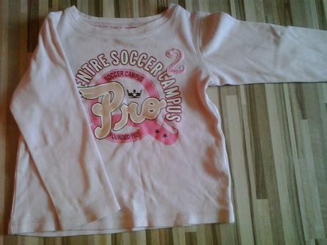 Tricko dlhy rukav pre slecnu h&m, h&m,104