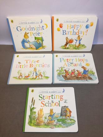 Peter rabbit tale x5 leporela nau22, 