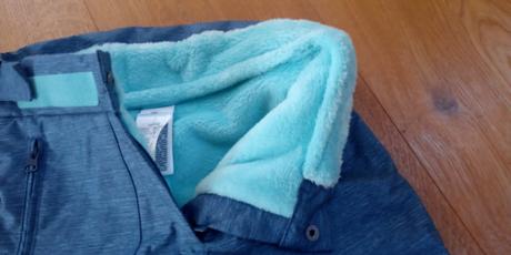 Vyteplene nohavice top stav, decathlon,116