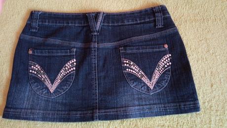 Riflová suknička 158, 158