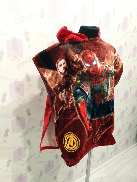Pončo spiderman 128, 128
